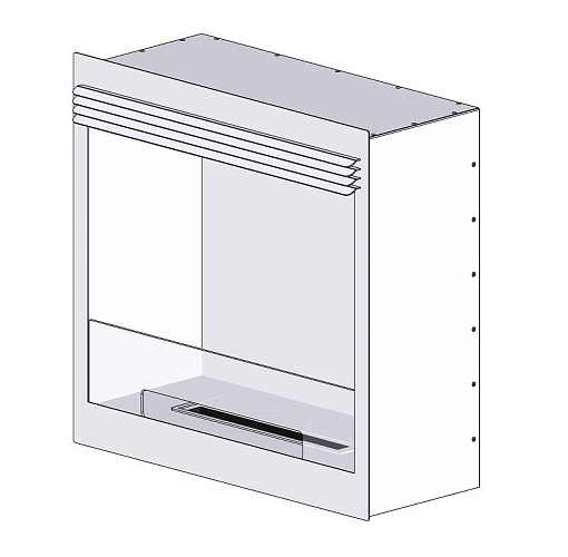 BioKer/DP design Стандарт 731x295x710 мм белый_1